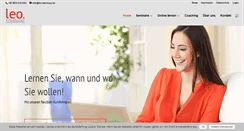 Desktop Screenshot of leo-seminare.de