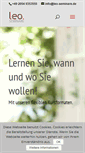 Mobile Screenshot of leo-seminare.de